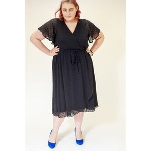 Black Cap Sleeve Torrid Dress